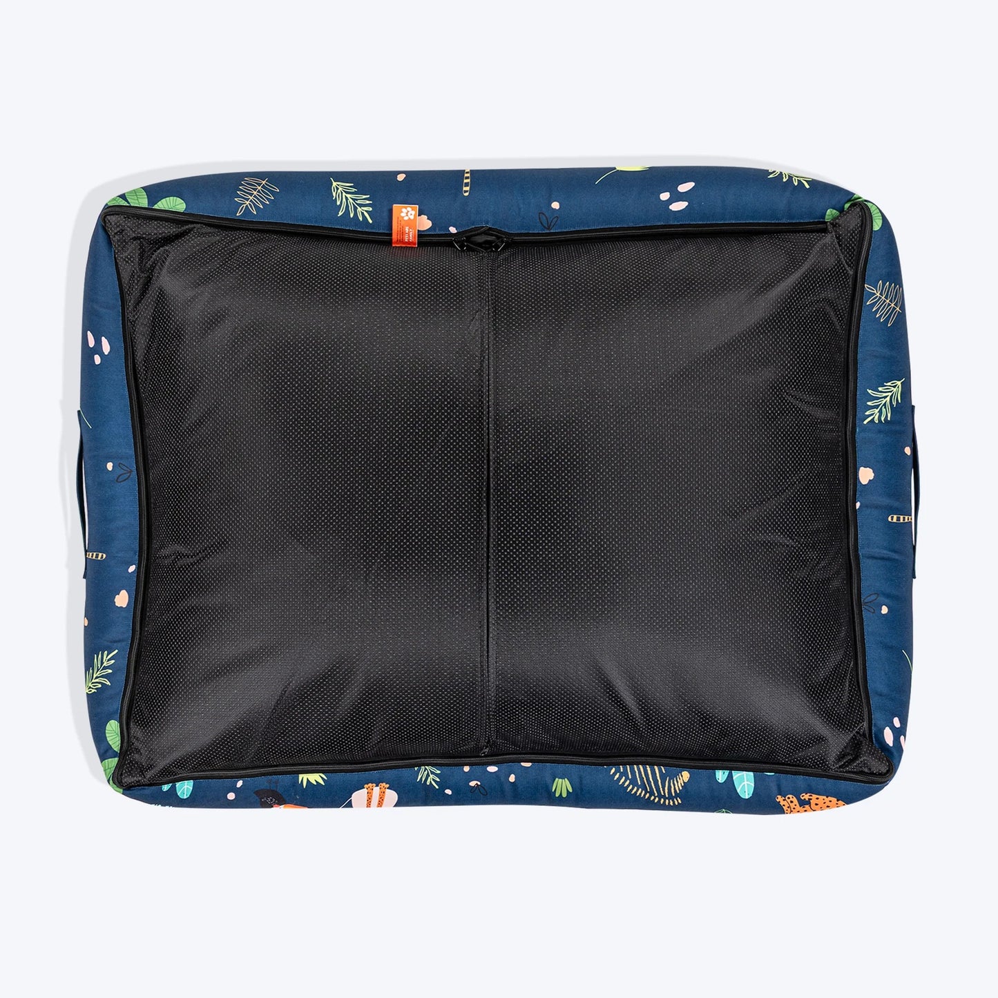 HUFT Jungle Dreams Lounger Bed For Dog - Blue