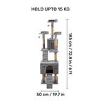 HUFT Catfinity Hub Multipurpose Cat Tree - Grey
