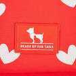 HUFT Sweethearts Flat Mat For Dogs - Red