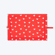 HUFT Sweethearts Flat Mat For Dogs - Red