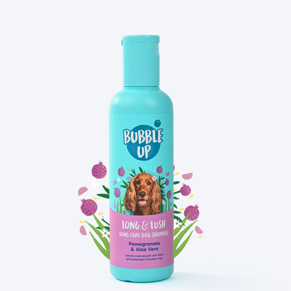 Bubble Up - Long & Lush Long Coat Dog Shampoo - 200 ml