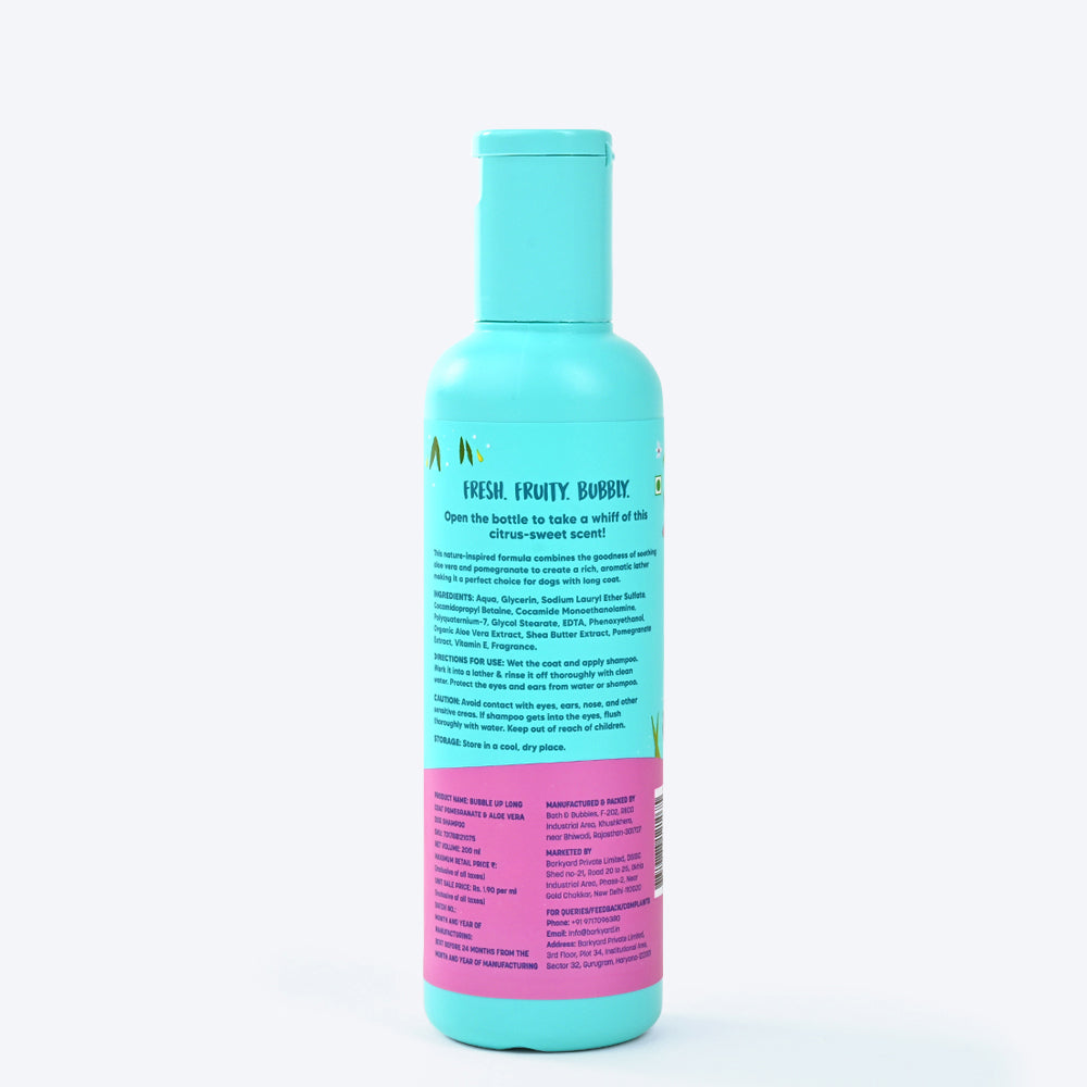 Bubble Up - Long & Lush Long Coat Dog Shampoo - 200 ml