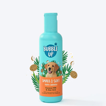 Bubble Up Puppy Shampoo - Coconut Milk & Aloe Vera - 200 ml