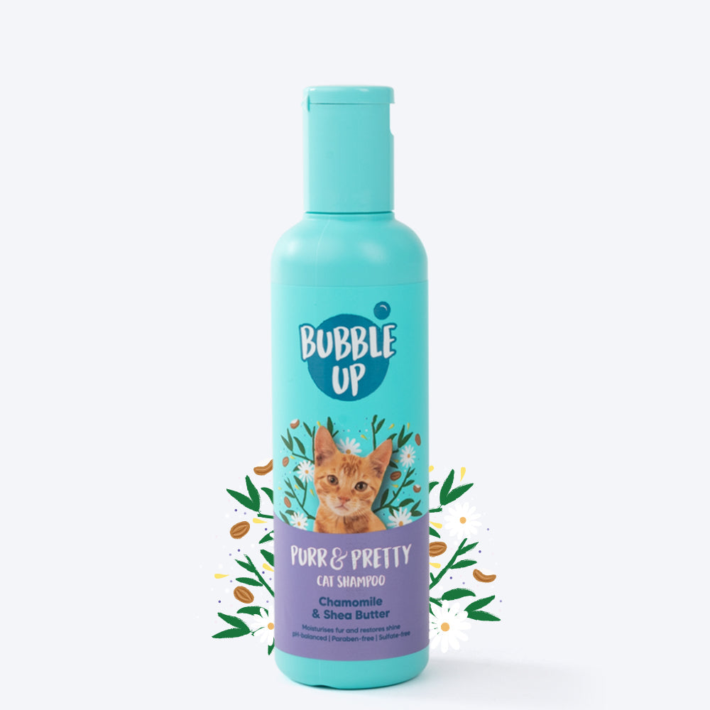 Bubble Up Cat Shampoo - Chamomile & Shea Butter - 200 ml