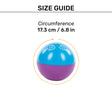 HUFT Baller Wobbler Toy For Cat - Blue & Purple