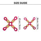 Dash Dog Super Looper Rope Toy For Dog - Multicolor