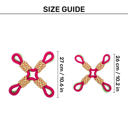 Dash Dog Super Looper Rope Toy For Dog - Multicolor