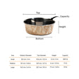 HUFT Marble Mirage Printed Steel Bowl For Dog - White