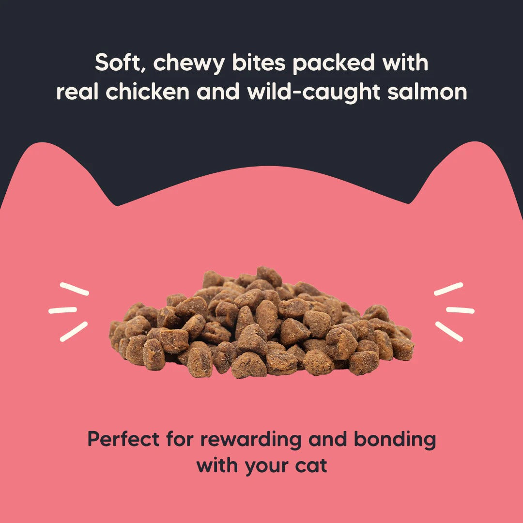 Meowsi By HUFT Salmon & Chicken Soft Cat Treats - 50 gm