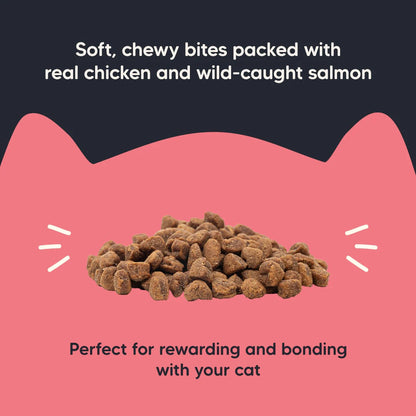Meowsi By HUFT Salmon & Chicken Soft Cat Treats - 50 gm