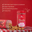 Hearty Chicken & Cranberries Healthy Dog Biscuits - 320 gm