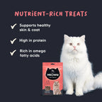 Meowsi By HUFT Salmon & Chicken Soft Cat Treats - 50 gm