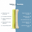 HUFT Yakies Vegetarian Natural Chew Bone - Mint - 55 gm