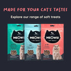 Meowsi By HUFT Salmon & Chicken Soft Cat Treats - 50 gm