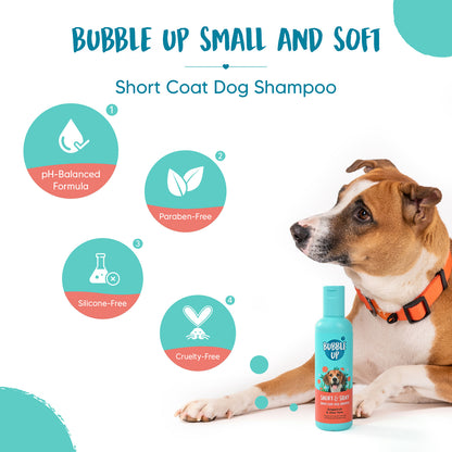 Bubble Up Short Coat Dog Shampoo - Grapefruit & Aloe Vera - 200 ml