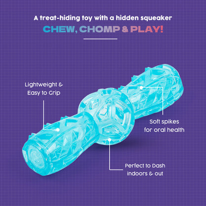 Dash Dog Squeak & Chomp Toy For Dog