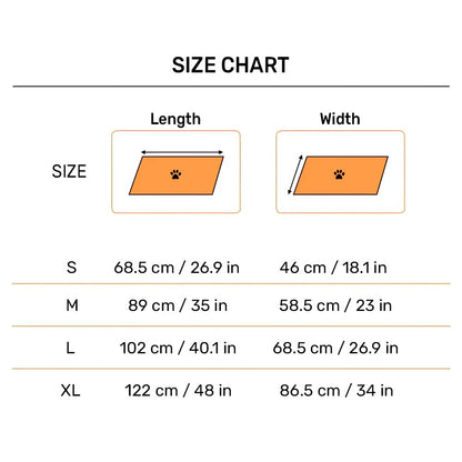 HUFT Snuggle Bear Mat For Dog - Red