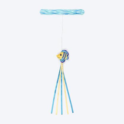 HUFT Fish Tales Teaser Wand Toy With Catnip For Cat