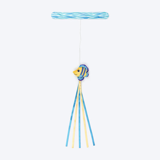 HUFT Fish Tales Teaser Wand Toy With Catnip For Cat