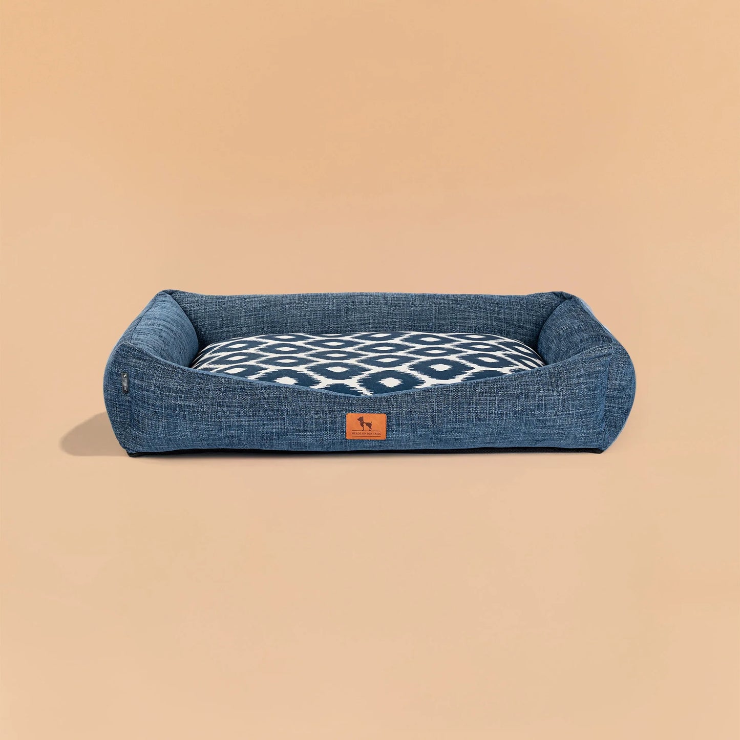 HUFT Blueloom Lounger Bed For Dog - Blue