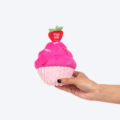 HUFT Cupcake Of Love Squeaky Plush Toy For Dog