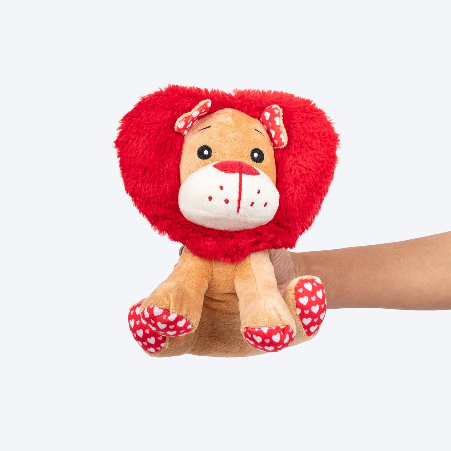 HUFT Love Lion Squeaky Plush Toy For Dog
