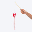 HUFT Love Heart Teaser Wand Toy for Cat - Multicolor