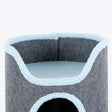HUFT Meow Mansion Cat Tower For Cats - Grey
