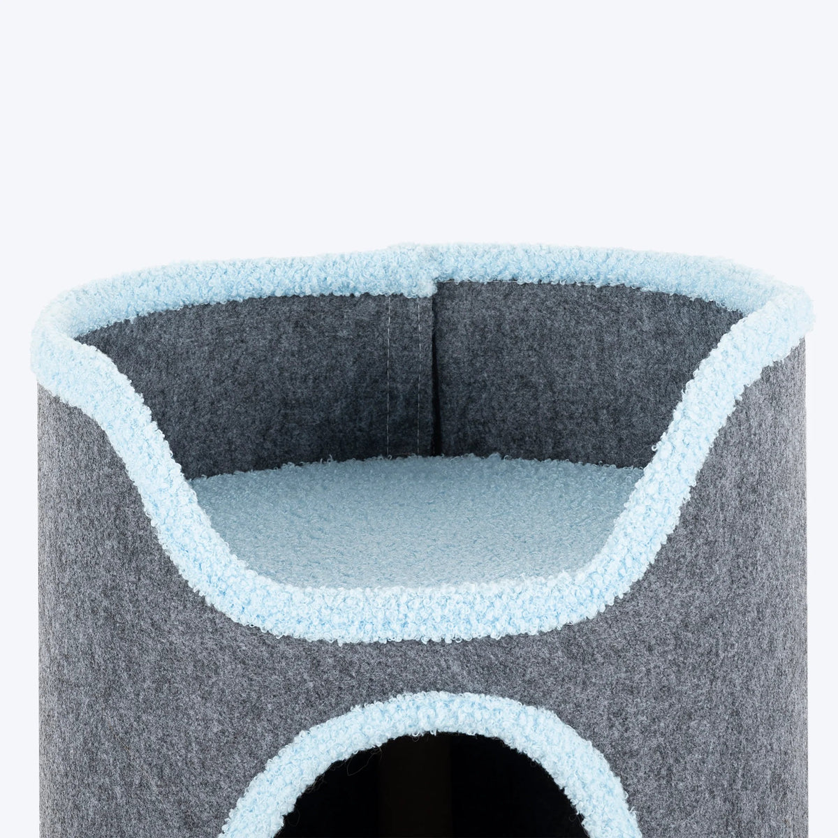 HUFT Meow Mansion Cat Tower For Cats - Grey