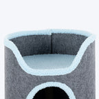 HUFT Meow Mansion Cat Tower For Cats - Grey