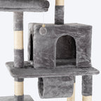 HUFT Pawfect Peak Multipurpose Cat Tree - Grey