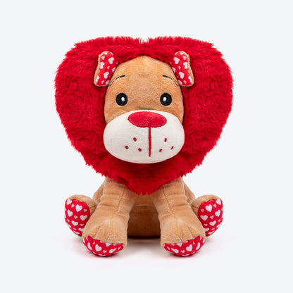 HUFT Love Lion Squeaky Plush Toy For Dog
