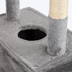 HUFT Pawfect Peak Multipurpose Cat Tree - Grey