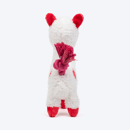 HUFT Love Alpaca Squeaky Plush Toy For Dog