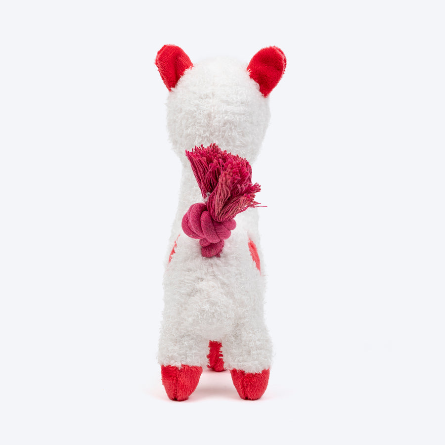HUFT Love Alpaca Squeaky Plush Toy For Dog