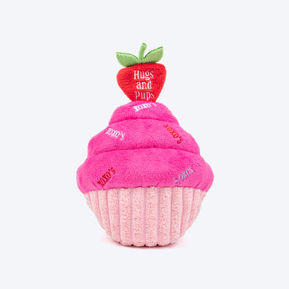 HUFT Cupcake Of Love Squeaky Plush Toy For Dog