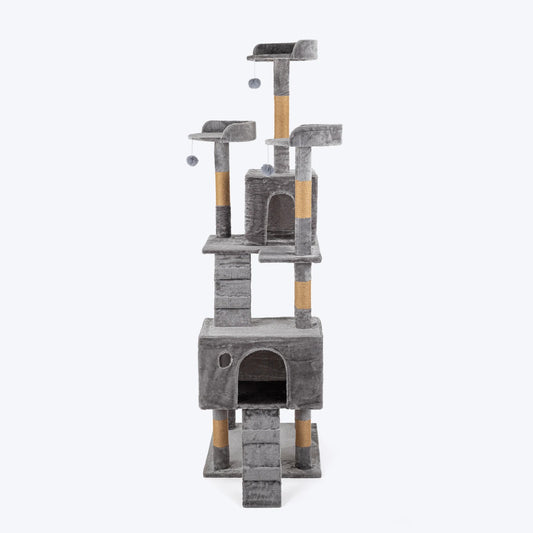 HUFT Catfinity Hub Multipurpose Cat Tree - Grey