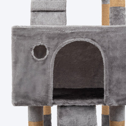 HUFT Catfinity Hub Multipurpose Cat Tree - Grey