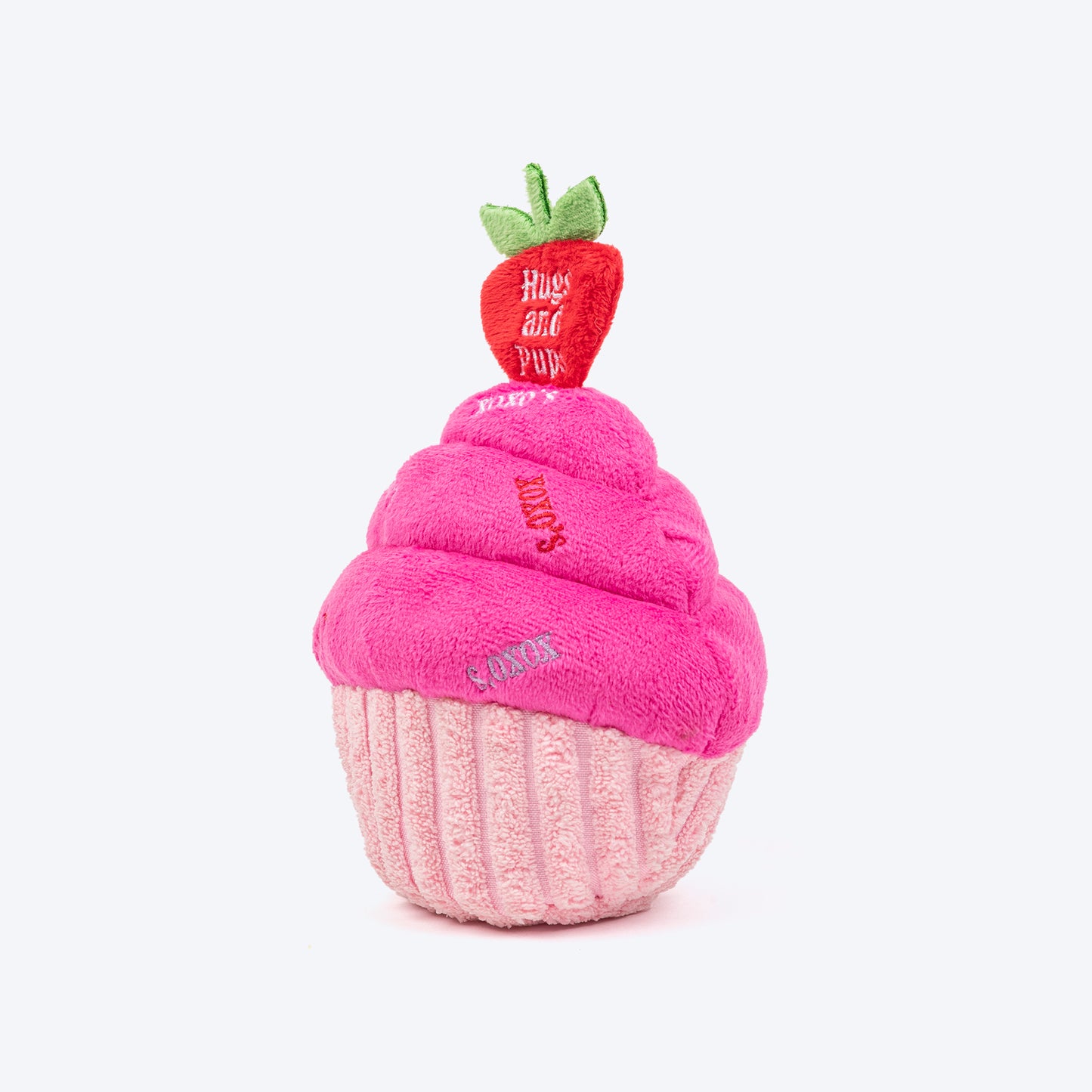 HUFT Cupcake Of Love Squeaky Plush Toy For Dog