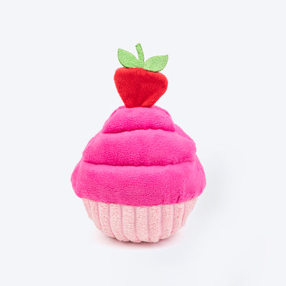 HUFT Cupcake Of Love Squeaky Plush Toy For Dog