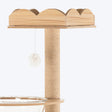 HUFT Woodsy Whiskers Multipurpose Cat Tree - Beige