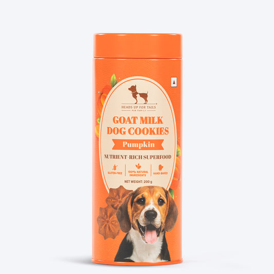 HUFT Goat Milk Cookies For Dog - Pumpkin - 200 gm