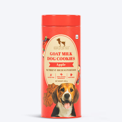 HUFT Goat Milk Cookies For Dog - Apple - 200 gm