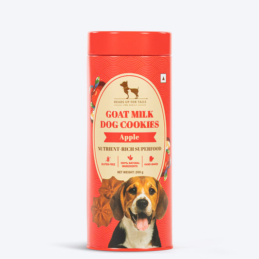 HUFT Goat Milk Cookies For Dog - Apple - 200 gm