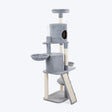 HUFT Meowtrix Tower Multipurpose Cat Tree - Grey