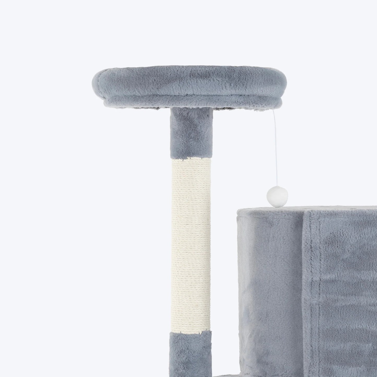 HUFT Meowtrix Tower Multipurpose Cat Tree - Grey