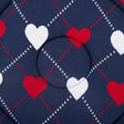 HUFT Embracing Heart Circular Dog Mat - Navy - M