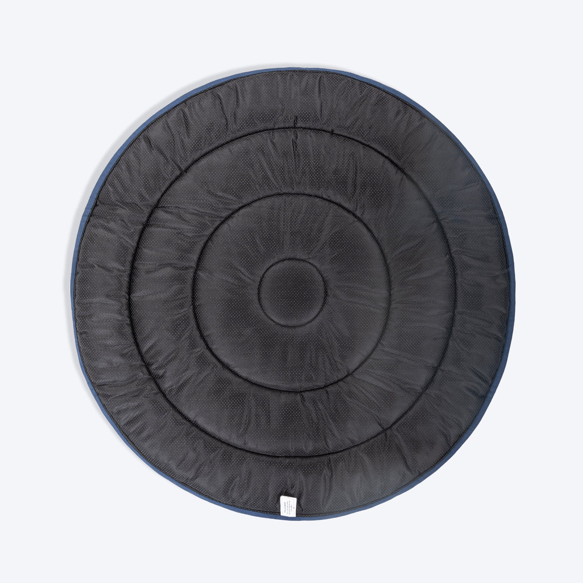 HUFT Embracing Heart Circular Dog Mat - Navy - M