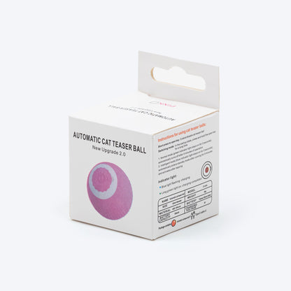 TLC Twitchy Tails Interactive Ball For Cat - Assorted