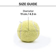 HUFT Fetch & Squeak Plush Ball For Dog - Green